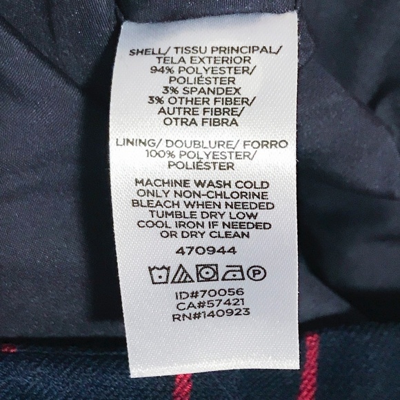 Ann Taylor LOFT Modern Button Plaid Skirt | 2 - Picture 5 of 7